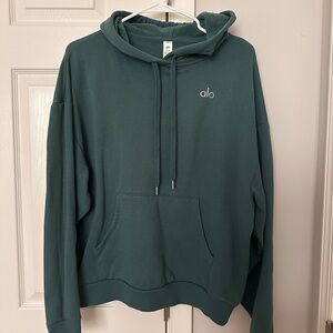 ALO Yoga Green Hoodie